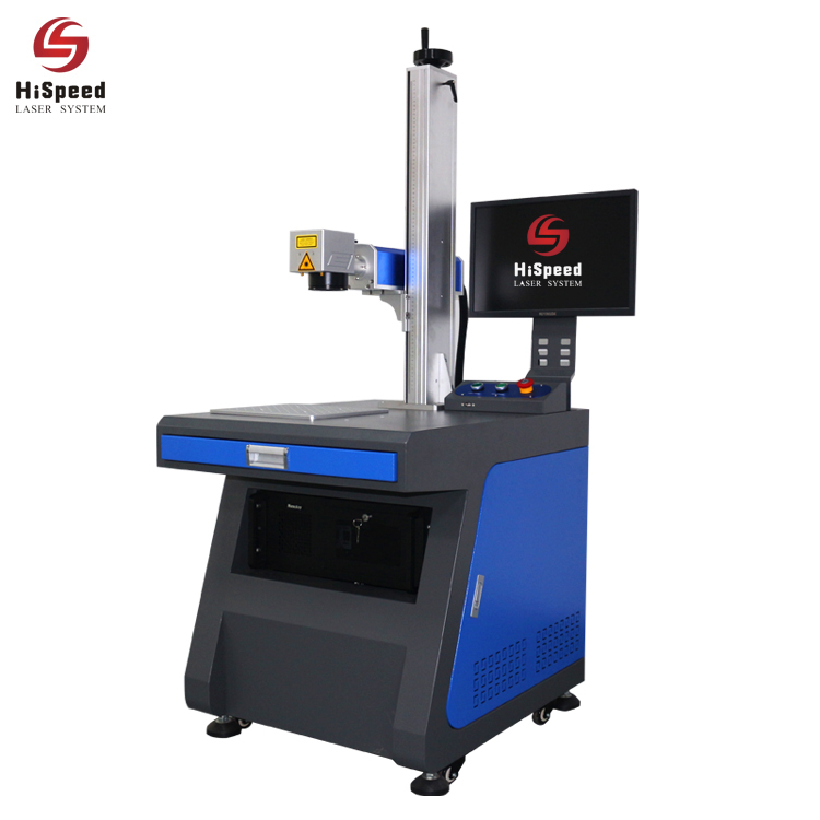 New Desktop Fiber Laser Marking Engraving Machine